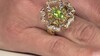 Anillo en plata con Peridoto (Gems en Vogue)