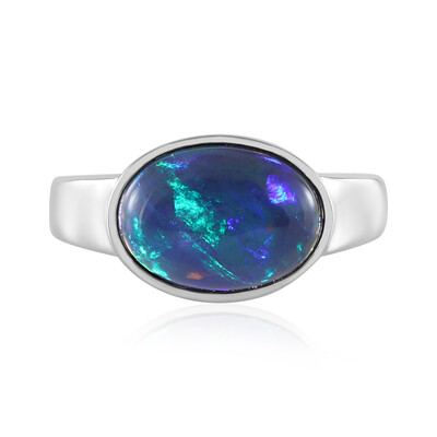 Mezezo Opal Silver Ring