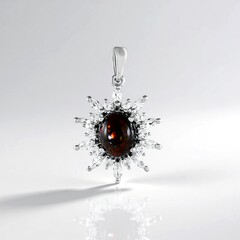 Ciondolo in argento con Opale Mezezo