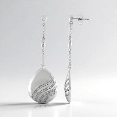 Orecchini in argento con Zircone