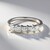 Anello in argento con Zircone
