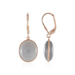 Zilveren oorbellen met Zilveren Maanstenen (KM by Juwelo)