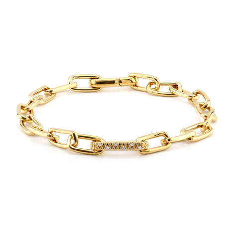 I3 (I) Diamant-Silberarmband