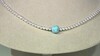 Collar en plata con Larimar