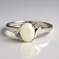 Welo-Opal-Silberring