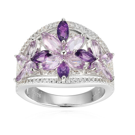 Amethyst-Silberring