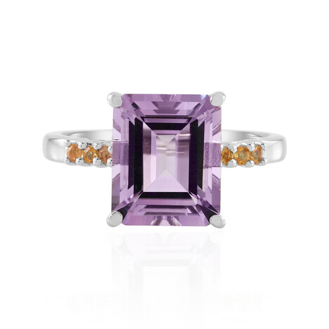 Lavendel-Amethyst-Silberring