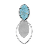 Ciondolo in argento con Turchese