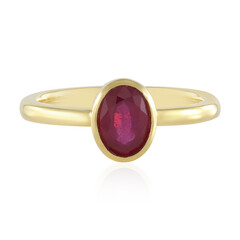 Bague en argent et Rubis de Bemainty