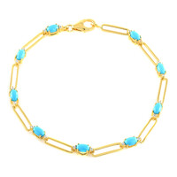 Sleeping Beauty Turquoise Silver Bracelet (Faszination Türkis)