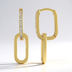 Orecchini in argento con Zircone