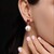 Pendientes en plata con Perla Ming púrpura (TPC)