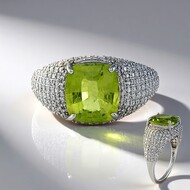 Peridot-Goldring (AMAYANI)