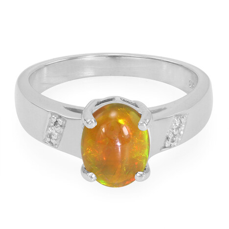 Bague en argent et Opale de Kalimaya