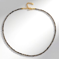 Collana in argento con Diamante Champagne