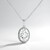 Collana in argento con Topazio Bianco