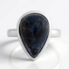 Anello in argento con Pietersite