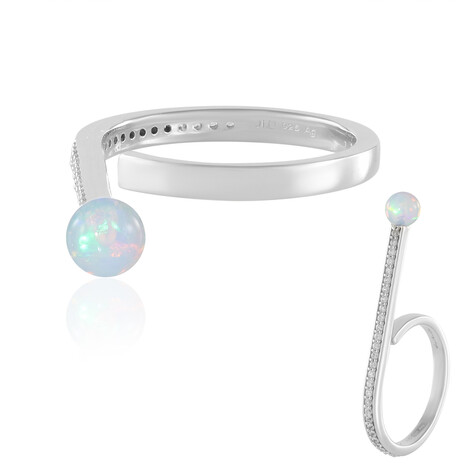 Welo-Opal-Silberring (de Melo Essence)