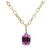 Collana in oro con Kunzite Patroke (CIRARI)