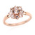 18K Morganite Gold Ring