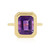 Marokkanischer Amethyst-Silberring