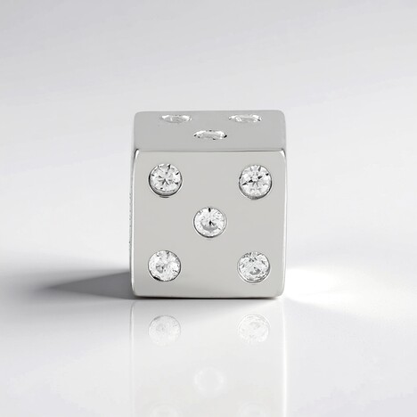 Ciondolo in argento con Zircone (MONOSONO COLLECTION)
