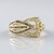 Anello in oro con Diamante Champagne I2 (Ornaments by de Melo)