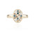 Gouden ring met I2 Bruine Diamanten (SUHANA)