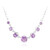 Amethyst-Silbercollier