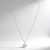 Collana in argento con Topazio Bianco