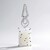 Ciondolo in argento con Agata Glitter