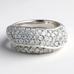 Anello in argento con Zircone