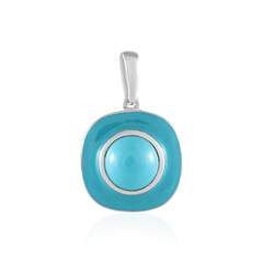 Pendentif en argent et Turquoise Sleeping Beauty