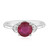 Madagascar Ruby Silver Ring