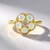 Anello in argento con Opale di Welo