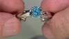 Zilveren ring met een Marambaia-topaas (de Melo)