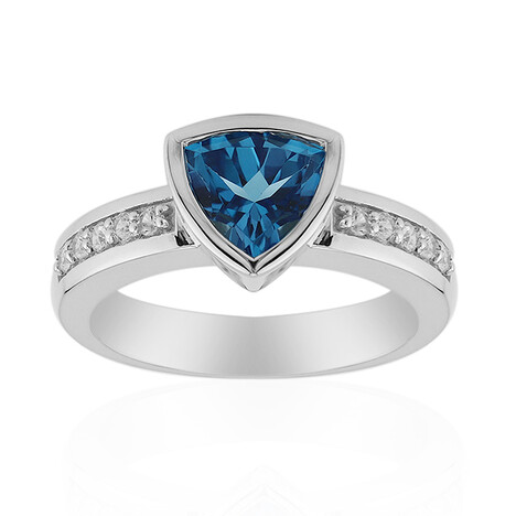 Anello in argento con Topazio Marambaia (Pallanova)