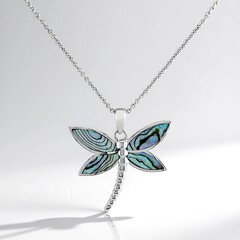 Collana in argento con Conchiglia Abalone