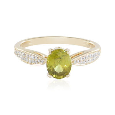 Bague en or et Sphène (AMAYANI)