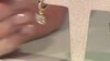 Pendientes en plata con Topacio blanco