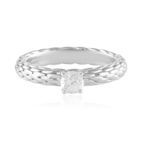 Bague en argent et Zircon