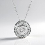 Collana in argento con Zircone