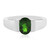 Russian Diopside Silver Ring