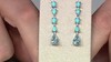 Pendientes en plata con Topacio azul cielo (Faszination Türkis)