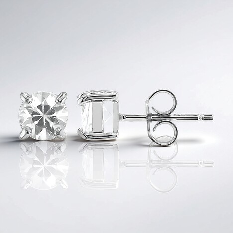 Orecchini in argento con Zircone