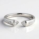 Anello in argento con Zircone (de Melo)
