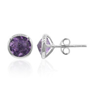 Amethyst-Silberohrringe
