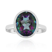 Anello in argento con Quarzo Mistico