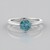 Anello in argento con Zircone Ratanakiri
