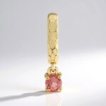 Pendentif en or et Pezzottaïte